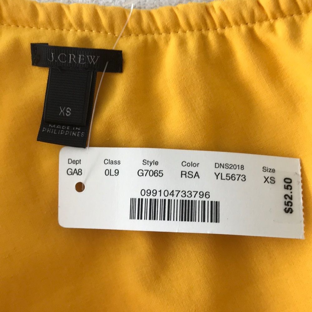 J.Crew One-shoulder Ruffle Top - Picture 4 of 6